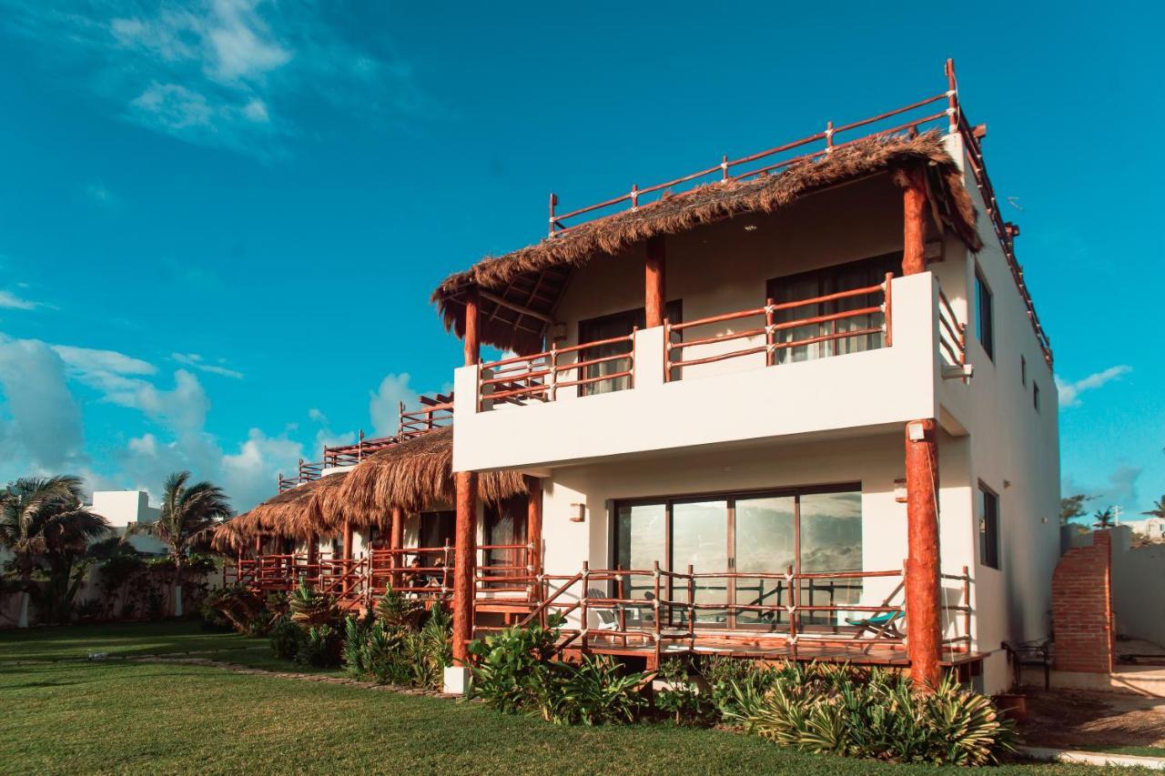 Villa With Ocean View, Pool, Restaurant And Rooftop Isla Mujeres Bagian luar foto
